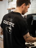 L’équipe au comptoir